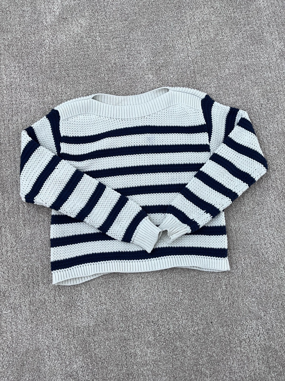 Madewell Boatneck Striped Sweater